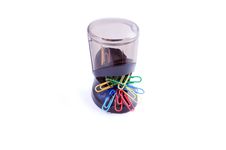 Plastic Clip Dispenser Royalty Free Stock Photos Plastic Clip Dispenser Royalty Free Stock Photos