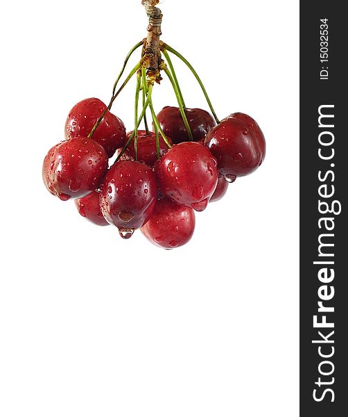 Red cherries