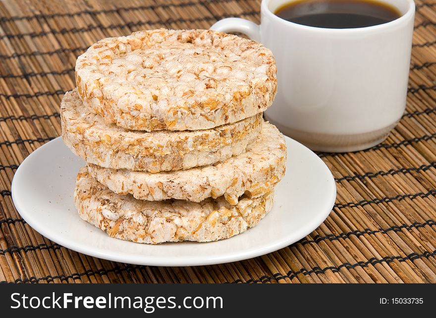 Close up of healthy breakfast. Close up of healthy breakfast