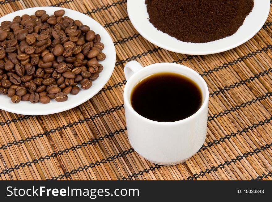 Cup Of Invigorative Coffee