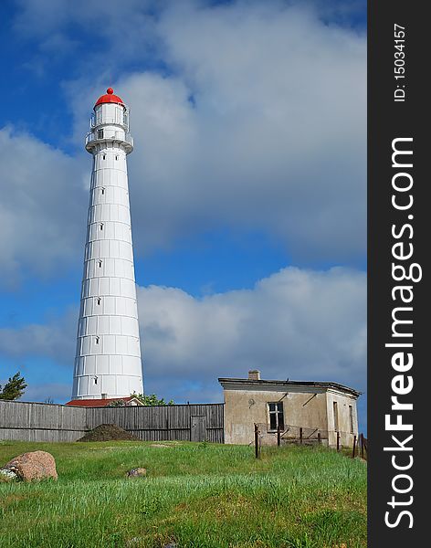 Lighthouse at Hiiumaa island, Estonia.