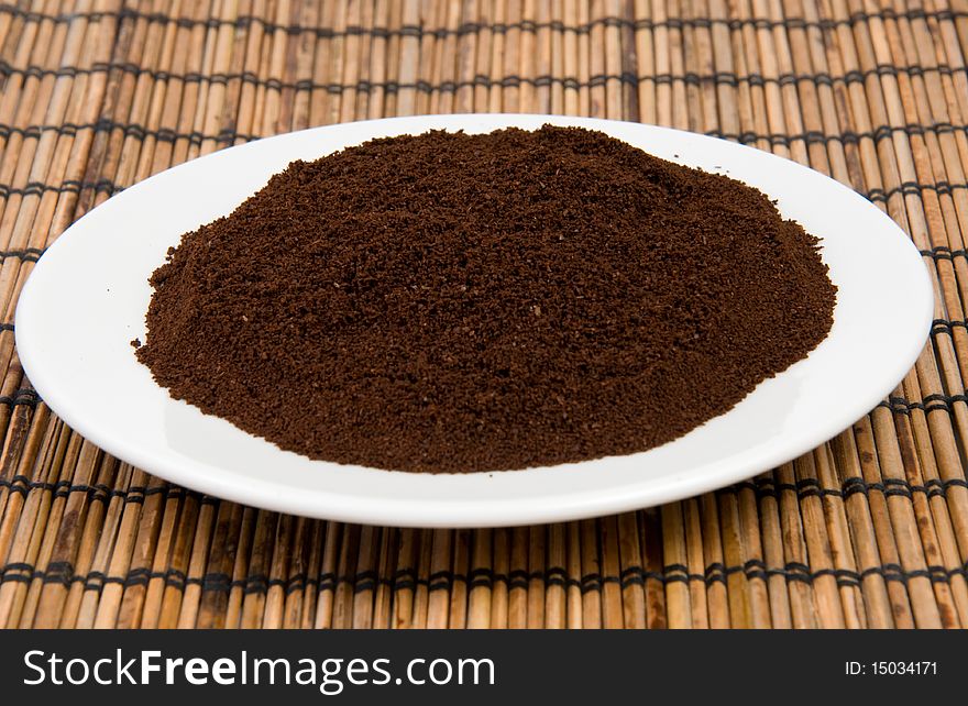 Ground Coffee Beans