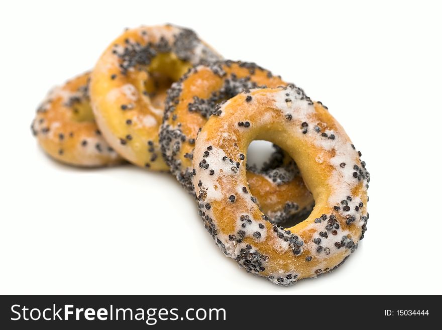 Bagels with poppy seeds