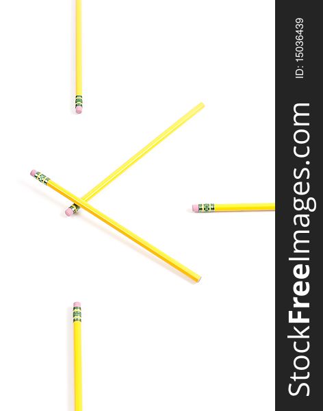 Pencils in a Clock Formation. Pencils in a Clock Formation