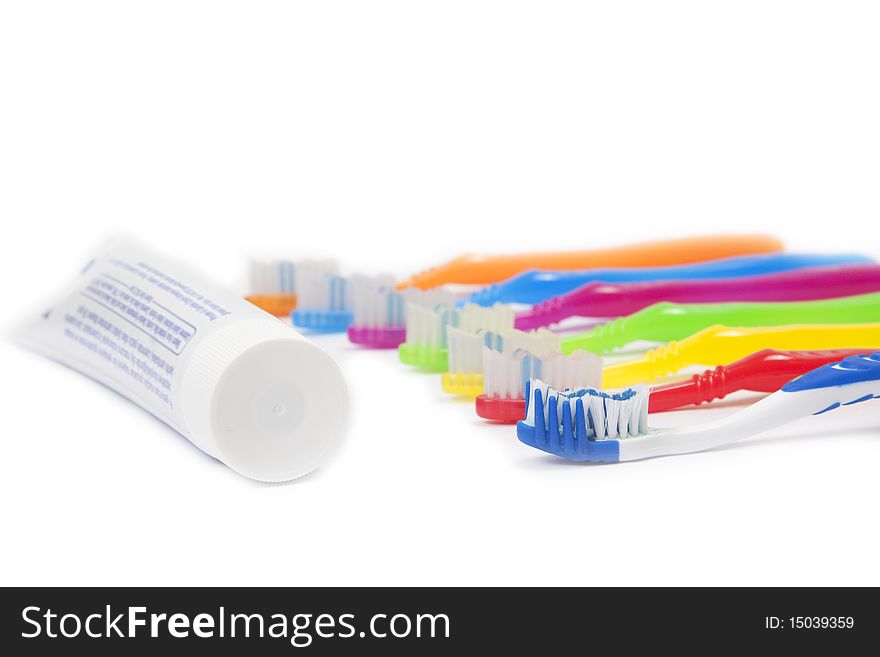 Tooth brushes and tooth paste