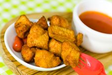 Delicious Spicy Chicken Breast With Chili Sauce Stock Images Delicious Spicy Chicken Breast With Chili Sauce Stock Images