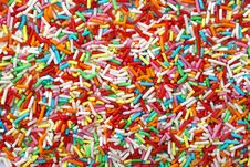 Sprinkles As A Backgroung Stock Image Sprinkles As A Backgroung Stock Image