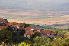Mountain Village On Hill Top Stock Images Mountain Village On Hill Top Stock Images