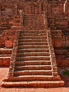Ruined Old Stairs Royalty Free Stock Image Ruined Old Stairs Royalty Free Stock Image
