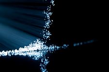 Fibre Optic Strands. Royalty Free Stock Images Fibre Optic Strands. Royalty Free Stock Images