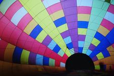 Hot-air Balloon Texture Stock Photography