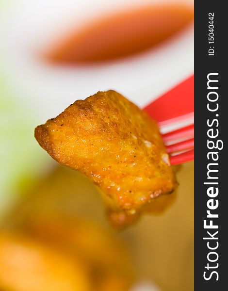 Delicious Spicy Chicken Breast With Chili Sauce