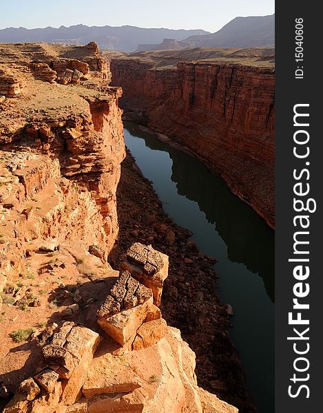 Sunrise over Marble Canyon in Northern Arizona