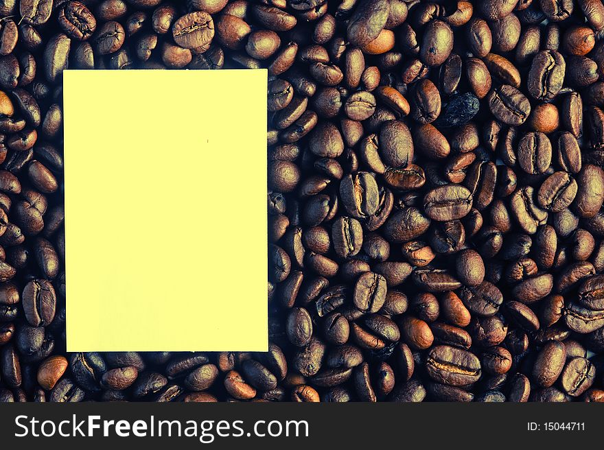 Background Of Coffee Beans