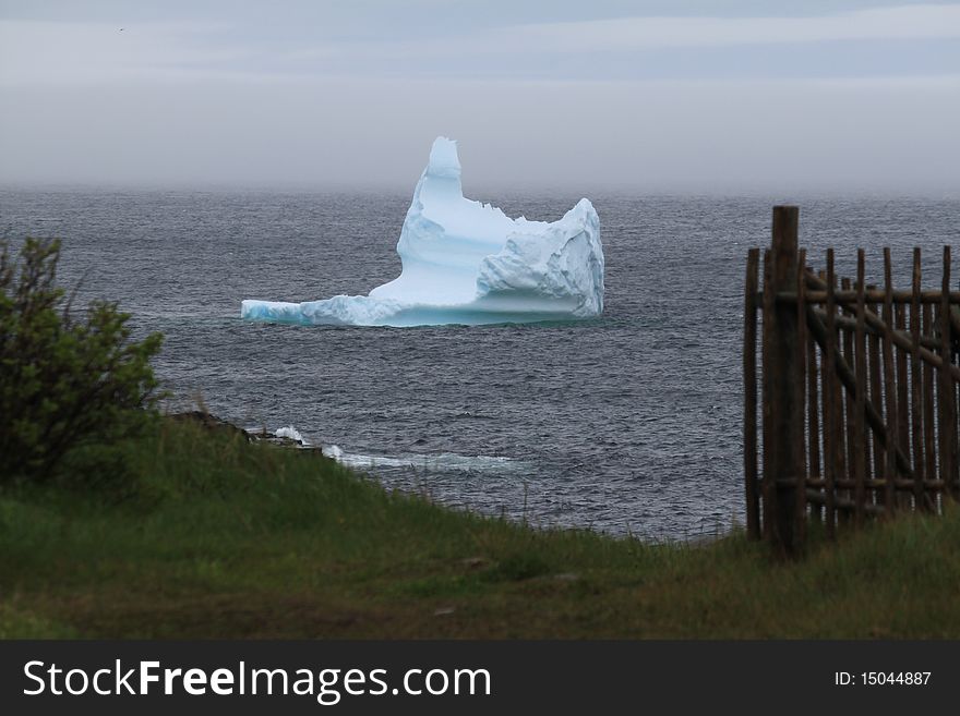 Iceberg in Trinity Bay Newfoundland