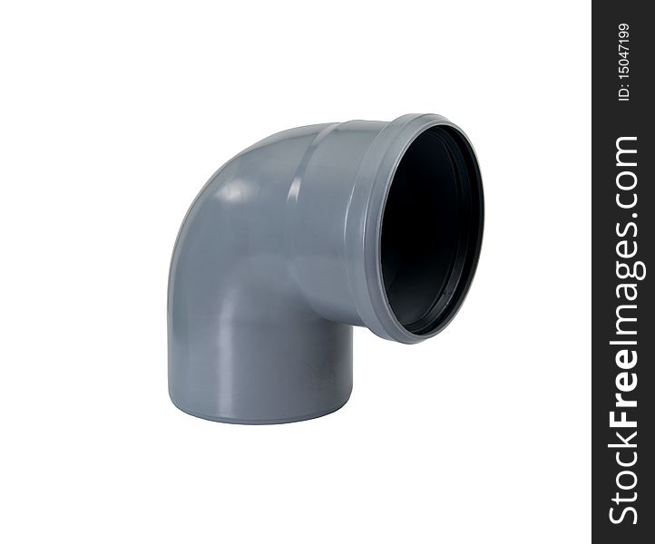 Plastic pipe for water supply and sewerage