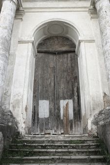 The Door Of An Old Church Ina Rostov Veliky. Stock Photos The Door Of An Old Church Ina Rostov Veliky. Stock Photos