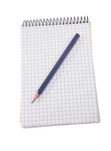 Isolated Notebook And Pen On The White Stock Photos Isolated Notebook And Pen On The White Stock Photos