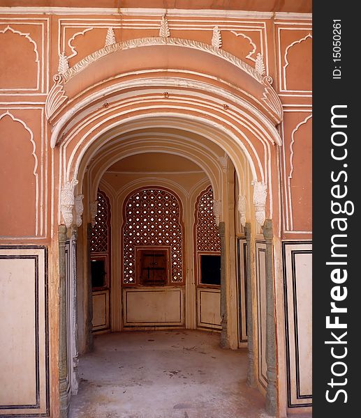 Jaipur Hawa Mahal palace, India