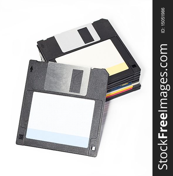 One and a few diskettes