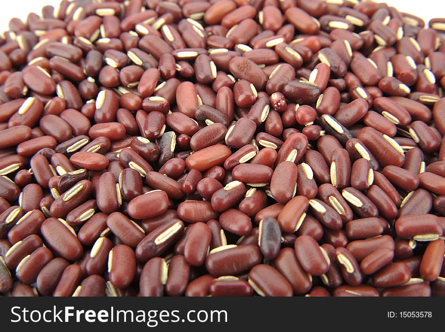 Close-up Bunch of red beans