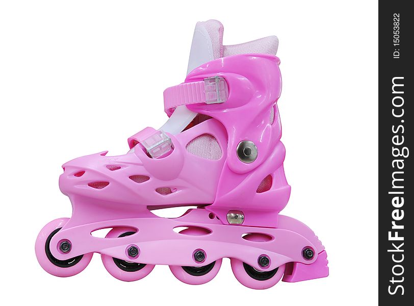 Roller skate isolated on a white background