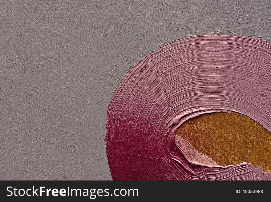 an abstract background of thick brush strokes