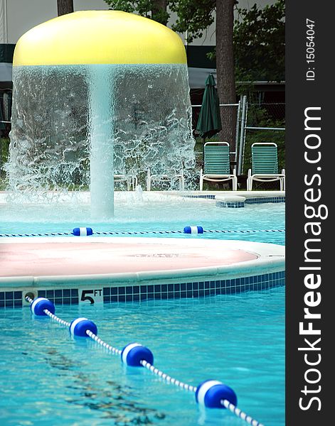 Fun Pool Water Feature