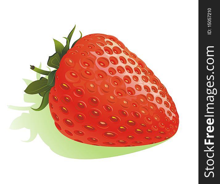 Vector strawberry