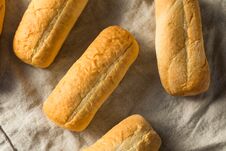 Homemade Italian Sandwich Bread Loafs Royalty Free Stock Images