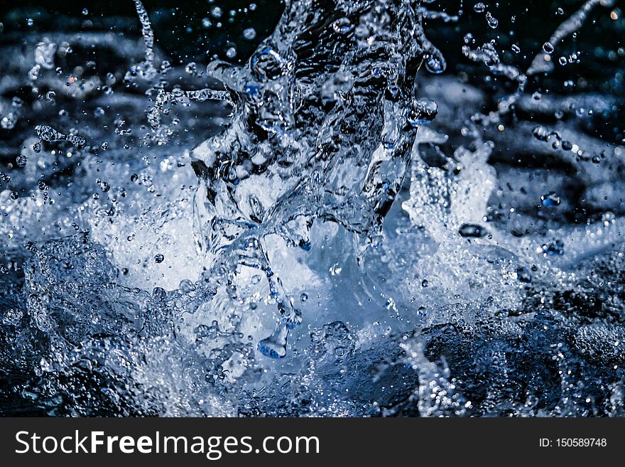 Of water splash image