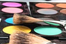 Palette For Make-up Stock Photos