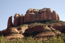 Cathedral Rock Royalty Free Stock Photos Cathedral Rock Royalty Free Stock Photos