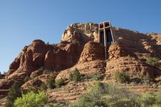 Chapel Of The Holy Cross Stock Image Chapel Of The Holy Cross Stock Image
