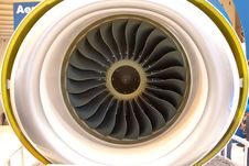 Black Propeller Of A Civil Airplane Engine Royalty Free Stock Images Black Propeller Of A Civil Airplane Engine Royalty Free Stock Images