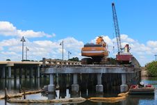 Bridge Construction Stock Image Bridge Construction Stock Image