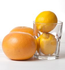 Oranges And Lemons Stock Images