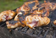 Grilled Chicken Royalty Free Stock Photo
