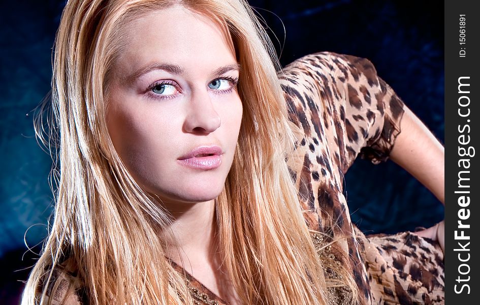 Beautiful lovely woman posing, studio shot. Beautiful lovely woman posing, studio shot