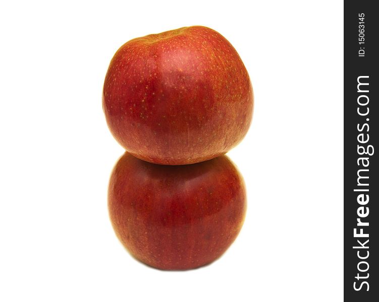 Two Apple Isolated
