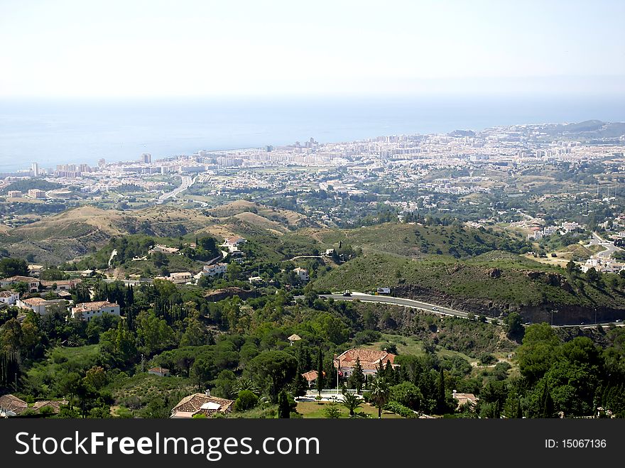 Mediterranean City. Spain.