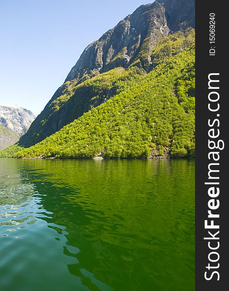 Travel by cruise into the heart of the amazing Sognefjord. Travel by cruise into the heart of the amazing Sognefjord.