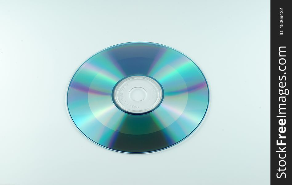CD-ROM on white background
