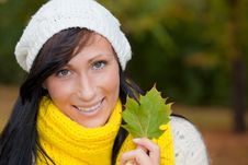 Autumn Fall Woman Royalty Free Stock Photography Autumn Fall Woman Royalty Free Stock Photography