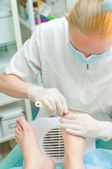 Pedicure Stock Images