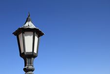 Lamp Post Against Blue Sky Royalty Free Stock Photo Lamp Post Against Blue Sky Royalty Free Stock Photo