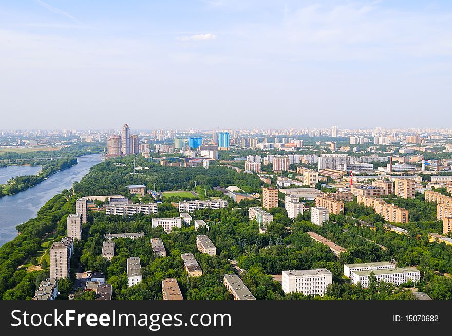 Moscow. Photo of urban landscape