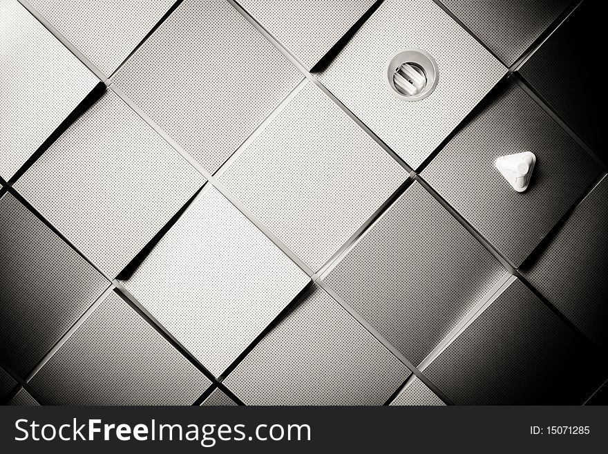 Beautiful ceiling with good texture and shadow. Beautiful ceiling with good texture and shadow