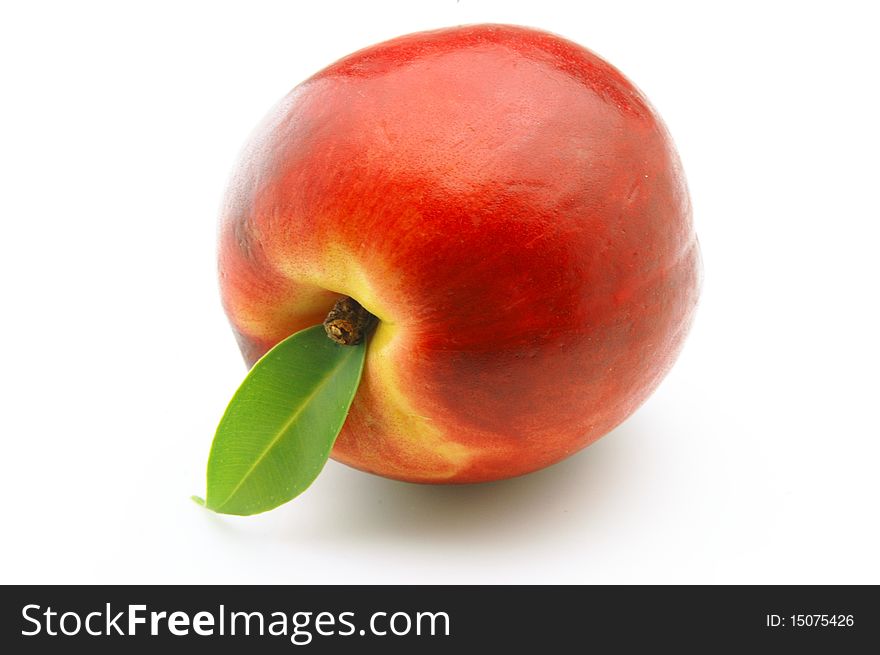 Ripe peach