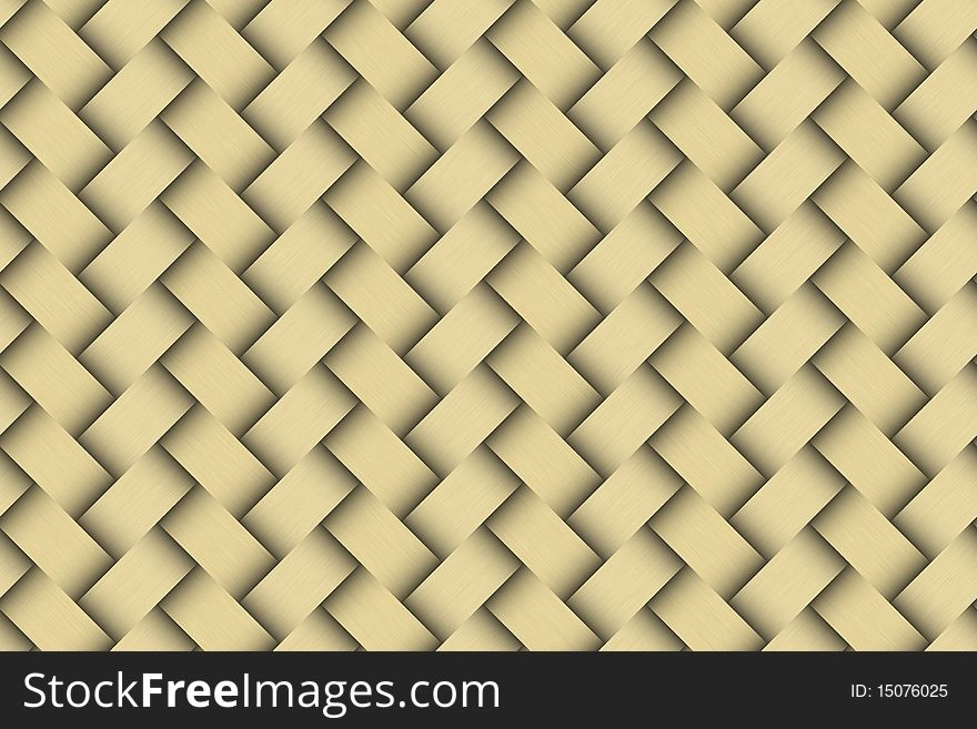 Seamless weaving golden pattern